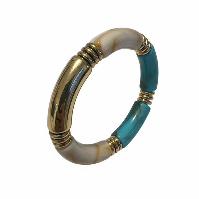 دستبند کشی بامبو دو رنگ