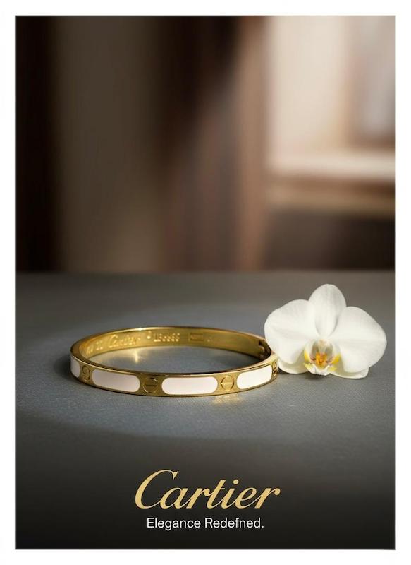 بنگل میناکاری cartier