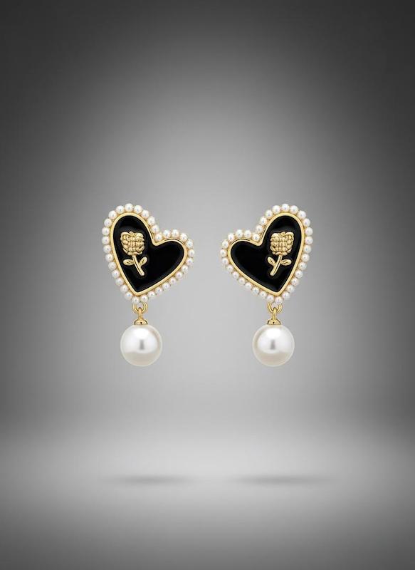 گوشواره میناکاری pearl