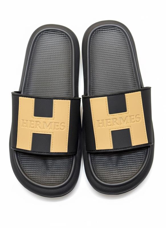 دمپایی ابری و رو فرشی زنانه طرح هرمس کرم کفی eva 