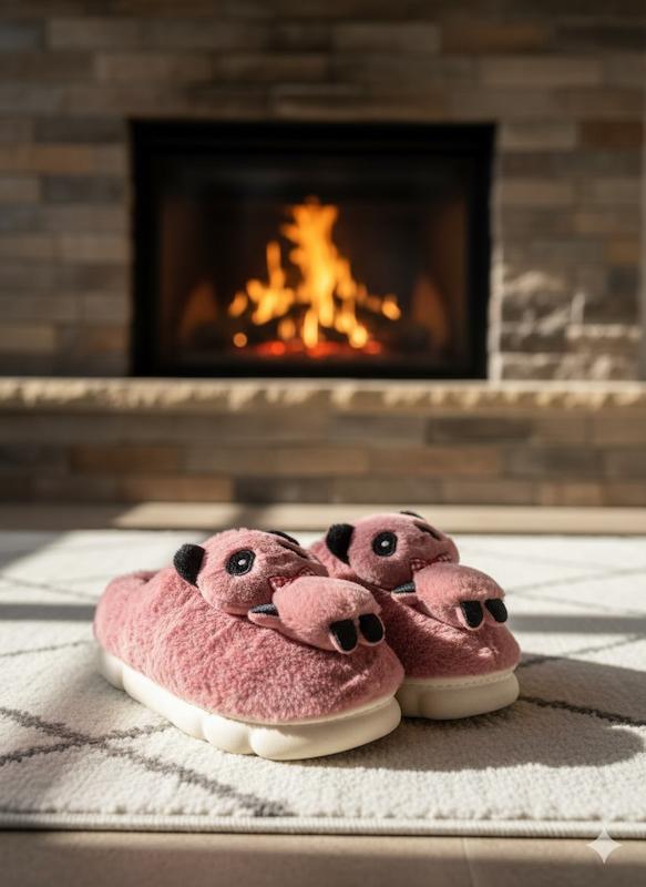 اسلیپر پاندا صورتی 