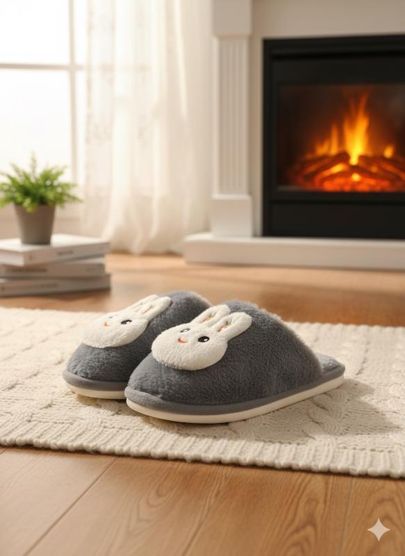 اسلیپر خرگوشی طوسی