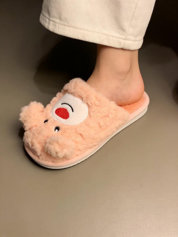 پاپوش و اسلیپر بچه گانه دماغ قرمز گلبهی