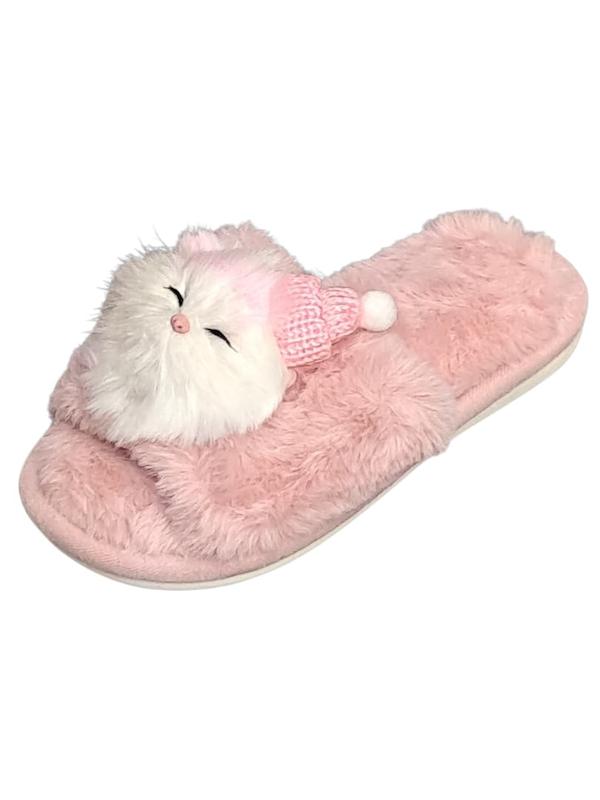 پاپوش و اسلیپر بچه گانه گربه صورتی