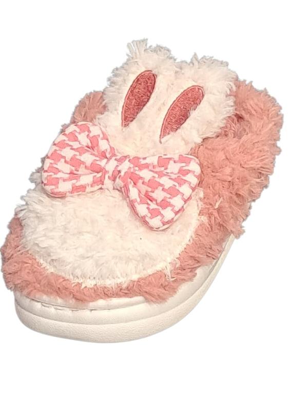 پاپوش و اسلیپر بچه گانه خرگوش پاپیون گلبهی