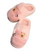 روفرشی و اسلیپر دخترانه مدل CUTE طرح پاپوش وارداتی صورتی 