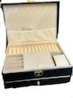 جعبه جواهرات و نظم دهنده چرم دوختی کشو دار وارداتی