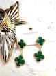 گوشواره van cleef green