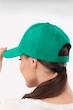 کلاه پارچه ای زنانه طرح بیسبالی ترک وارداتی Cap رنگ سبز