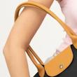 کیف زنانه مشکی بزرگ مینیمال مارک بنتون benetton مدل لانک چامپ longchamp
