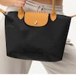 کیف زنانه مشکی بزرگ مینیمال مارک بنتون benetton مدل لانک چامپ longchamp