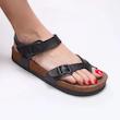 صندل زنانه وارداتی ترک ، سبک ، چرم ، کژوال مشابه  birkenstock