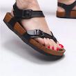 صندل زنانه وارداتی ترک ، سبک ، چرم ، کژوال مشابه  birkenstock