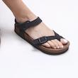 صندل زنانه وارداتی ترک ، سبک ، چرم ، کژوال مشابه  birkenstock