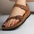 صندل زنانه وارداتی ترک ، سبک ، چرم ، کژوال مشابه  birkenstock