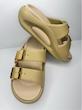 دمپایی و صندل زنانه ابری لژدار بسیار نرم طرح بارلی رنگ صدری برند شیما