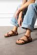 صندل زنانه وارداتی ترک ، سبک ، چرم ، کژوال مشابه  birkenstock
