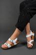 صندل زنانه وارداتی ترک ، سبک ، چرم ، کژوال مشابه  birkenstock