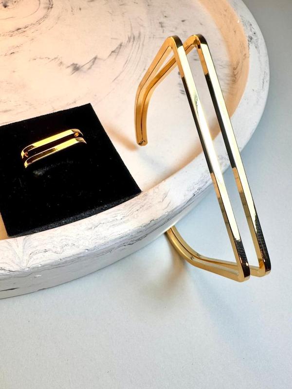  بنگل انگشتر TWO LINE