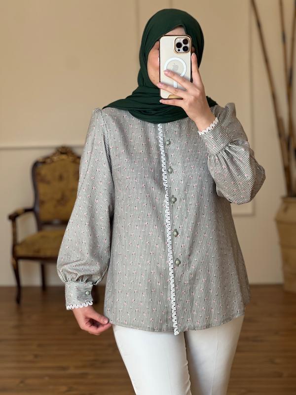 شومیز سبز