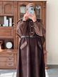 پالتو عبایی قهوه ای
