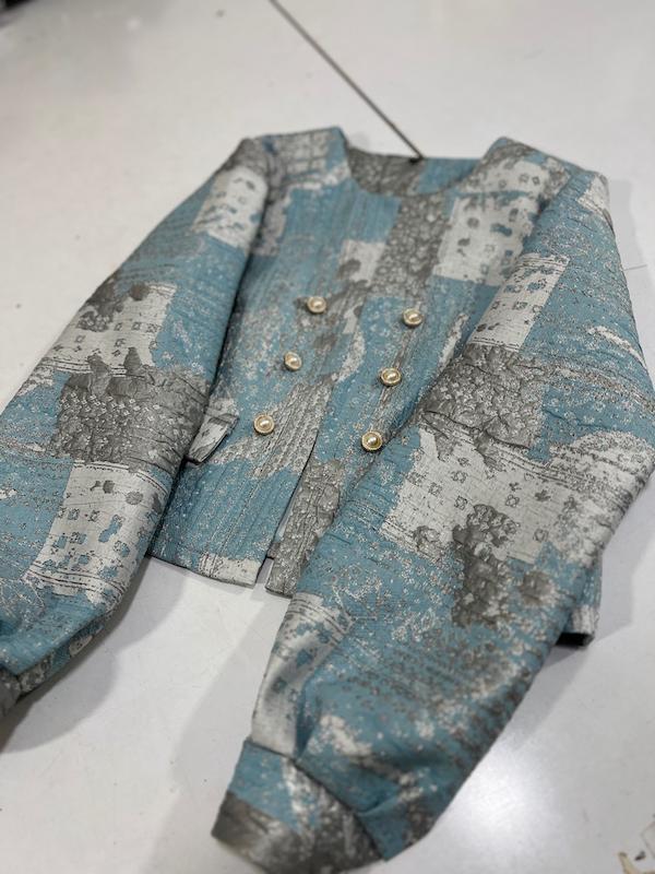 کت ژاکارد ابی فیلی