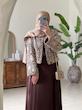 کت و سارافن ارام قهوه ای