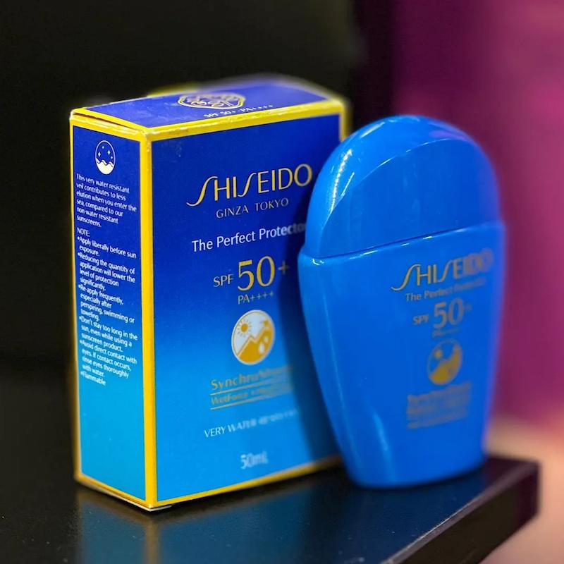ضد آفتاب صورت و بدن SHISEIDO SPF50 50mll
