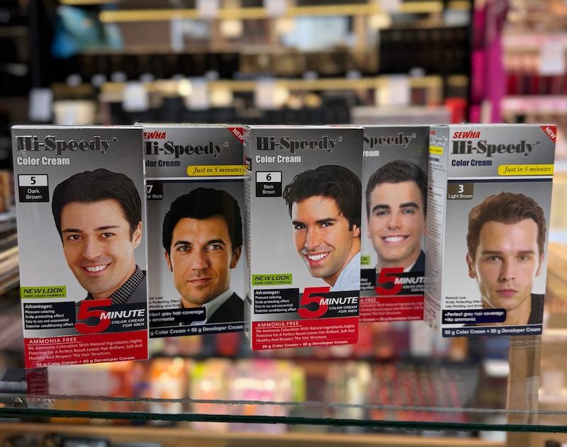 رنگ مو مردانه Hi-Speedy 