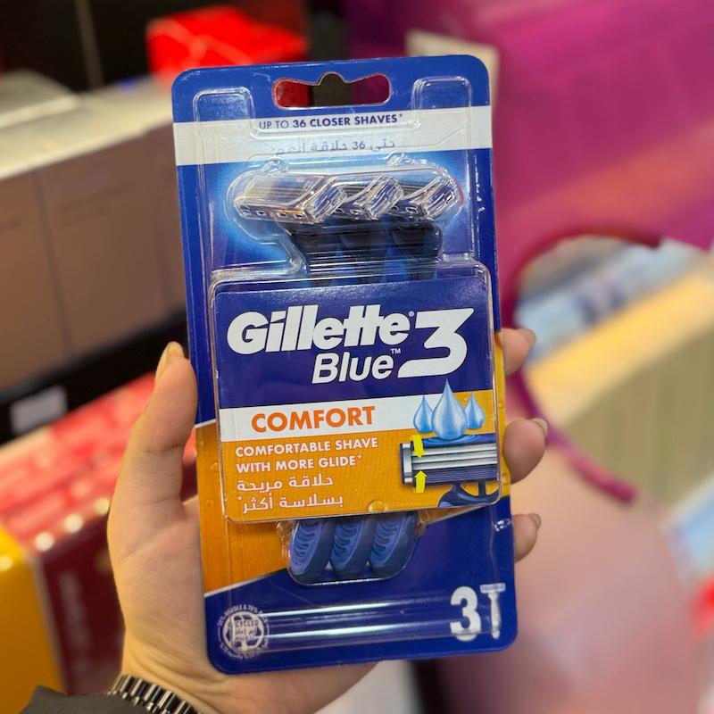 ژیلت بدن Blue3 Gillette