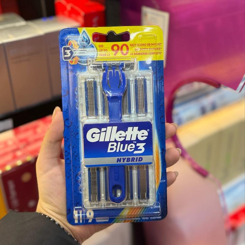  یدک دار Gillette Blue3