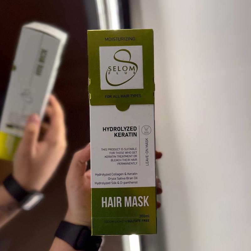 ماسک مو کراتینه SELOM