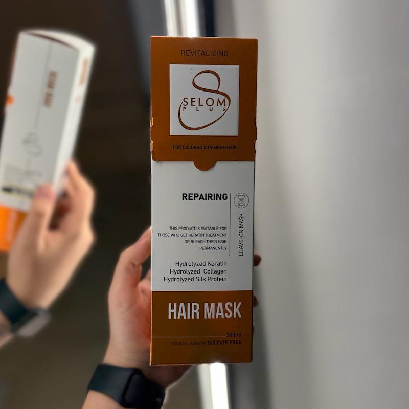 ماسک مو ترمیم کننده SELOM