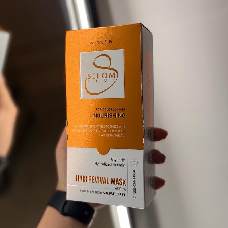 ماسک مو مخصوص موهای رنگ شده SELOM Plus