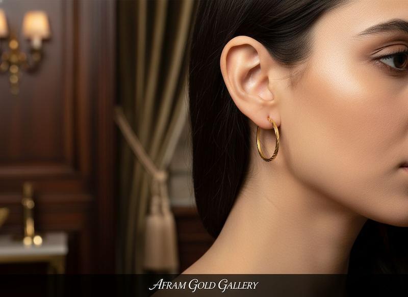 گوشواره حلقه 