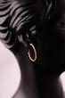گوشواره حلقه‌ای استیل