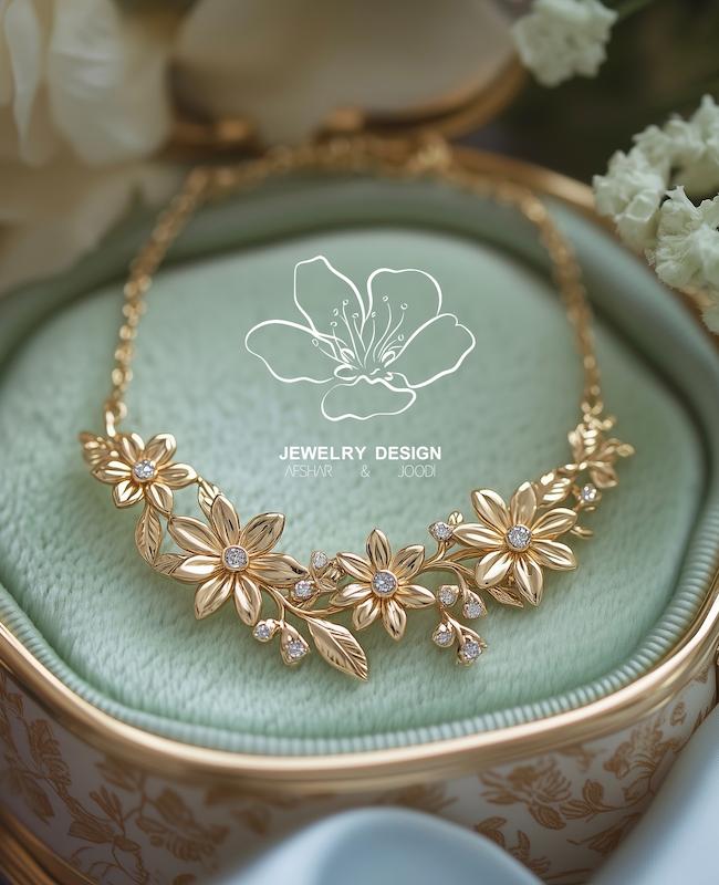 گردنبند عروس بابونک