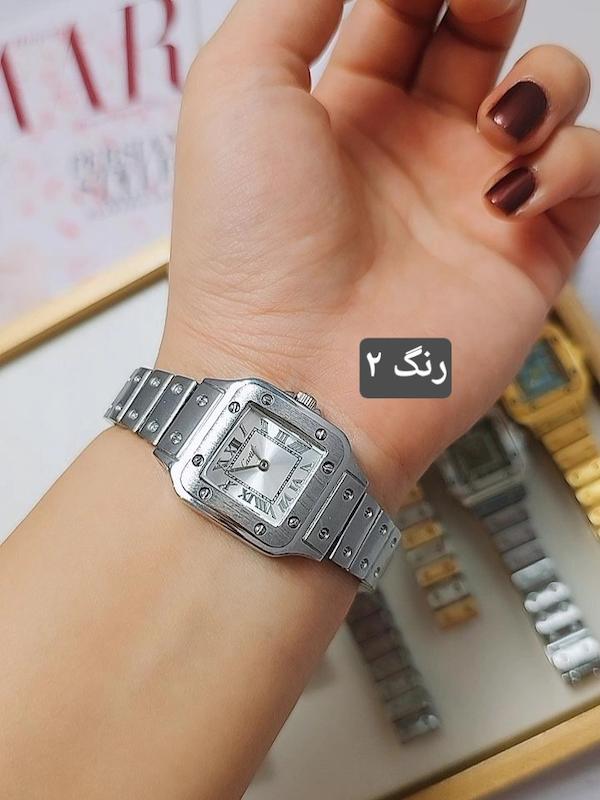 ساعت زنانه کارتیر سانتوس فول کیفیت_تخفیف جنجالی_کد ۹۰۹۸