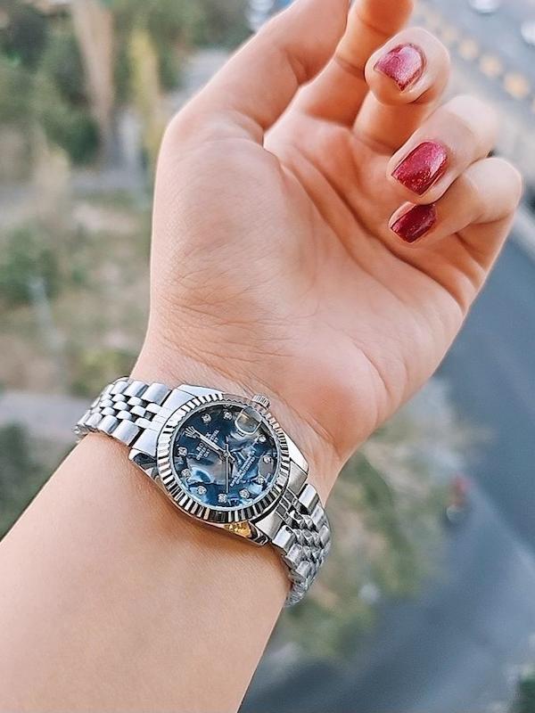 رولکس طرح سیلور صدفی_تخفیف جنجالی_کد ۹۴۵۶