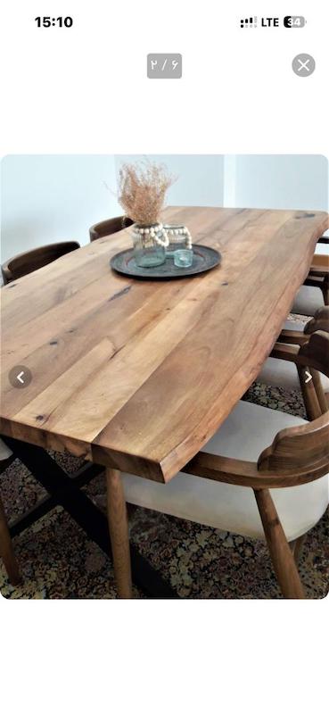 میز ناهارخوری و غذاخوری با نیمکت سِت یک عددی کد M3133