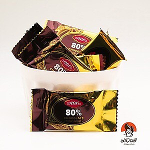 شکلات تلخ ۸۰٪ برند ABK