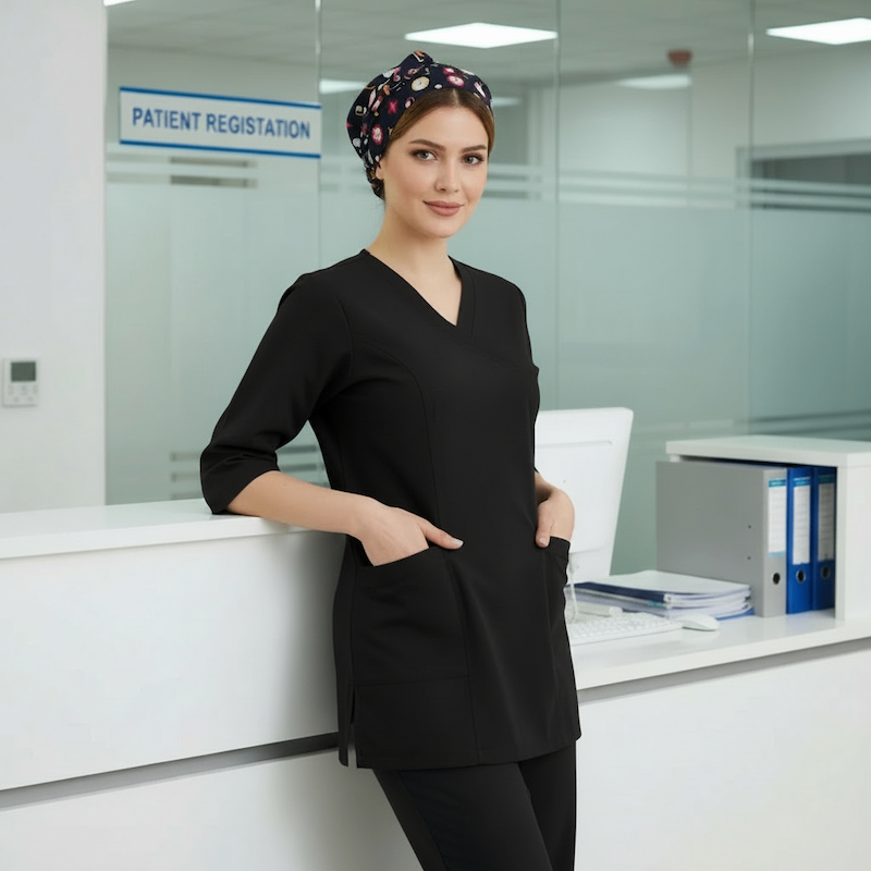 تونیک شلوار یوفلکس(uflex) رنگ مشکی 
