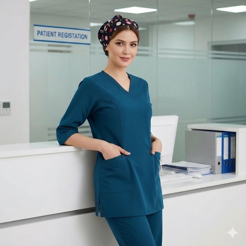 تونیک شلوار یوفلکس(uflex) رنگ کله غازی