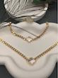سرویس زنانه وارداتی طرح کارتیر cartier و ون کلیف مرواریدی vancleef رنگ طلایی
