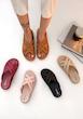 دمپایی و صندل ابری زنانه طرح fashion رنگ نسکافه ای