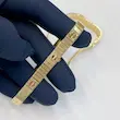 دستبند زنانه وارداتی طرح کارتیر cartier لاو love رنگ طلایی آنلیمیتد unlimited با کد حک شده
