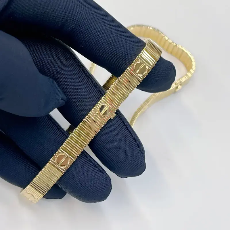 دستبند زنانه وارداتی طرح کارتیر cartier