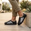 کراکس مردانه طرح آدیداس addidas مدل سامبا samba رنگ مشکی کفی EVA
