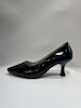  کفش مجلسی مشکی براق پاشنه 5 سانت 