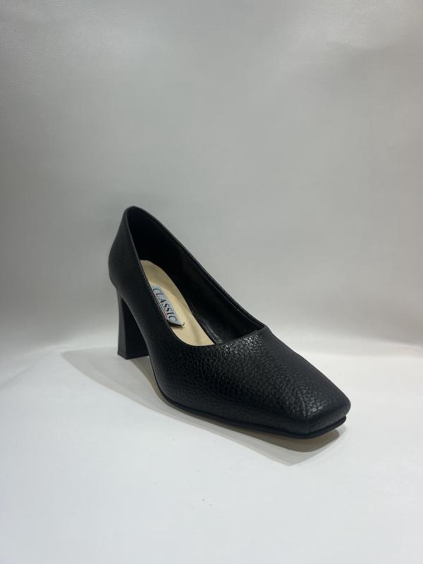  کفش مجلسی زنانه پاشنه 7 سانت  پهن و پنجه پهن 